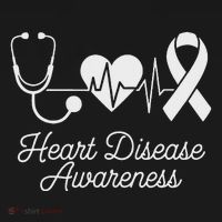 Heart Disease Awareness Go Red In February Health Red Heart T-Shirt thumb 7