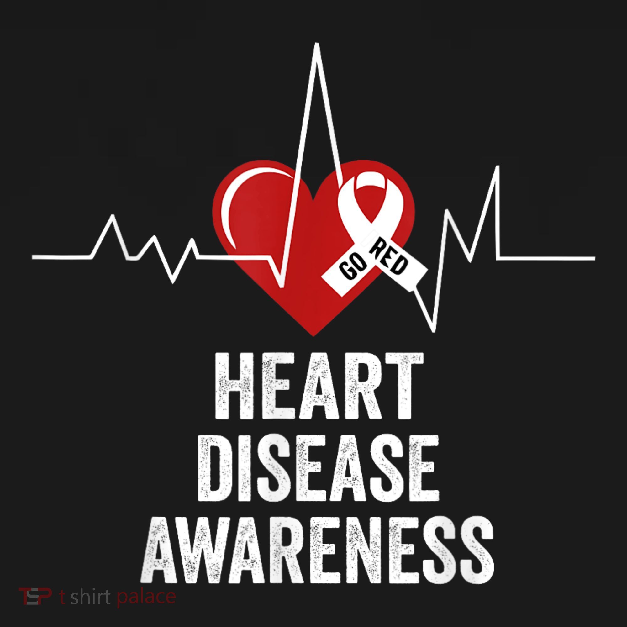 Heart Disease Awareness Go Red In February Health Red Heart Women's Tank Top