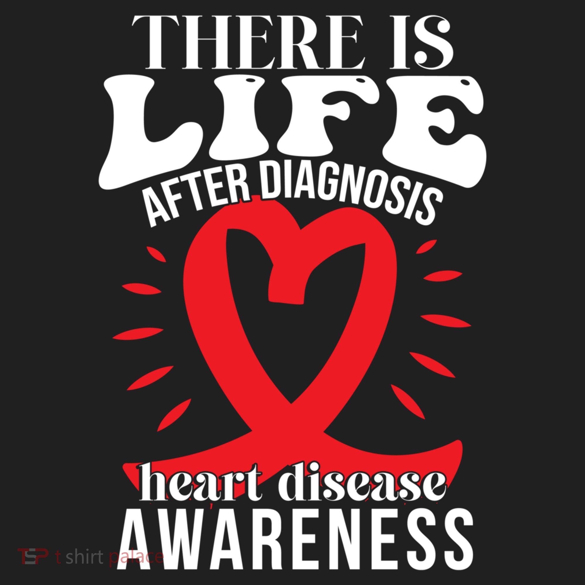 Heart Disease Awareness Month Red Ribbon Chd Gift Beanie