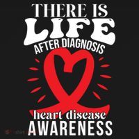 Heart Disease Awareness Month Red Ribbon Chd Gift Women's Hoodie thumb 2