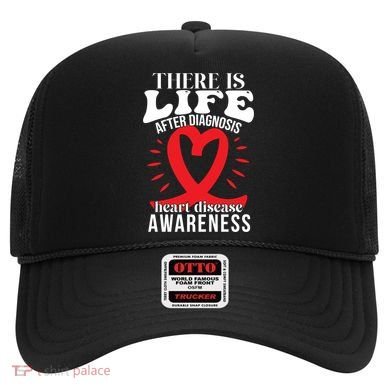 Heart Disease Awareness Month Red Ribbon Chd Gift Hat