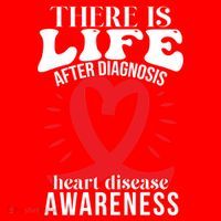 Heart Disease Awareness Month Red Ribbon Chd Gift Santa Hat thumb 1