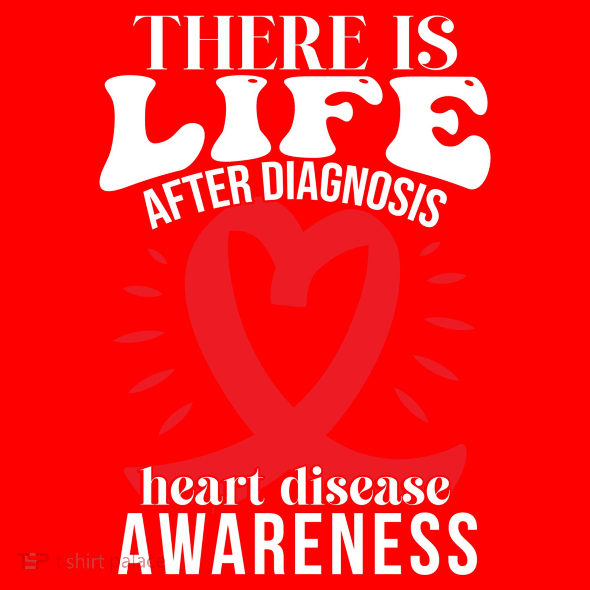 Heart Disease Awareness Month Red Ribbon Chd Gift Santa Hat