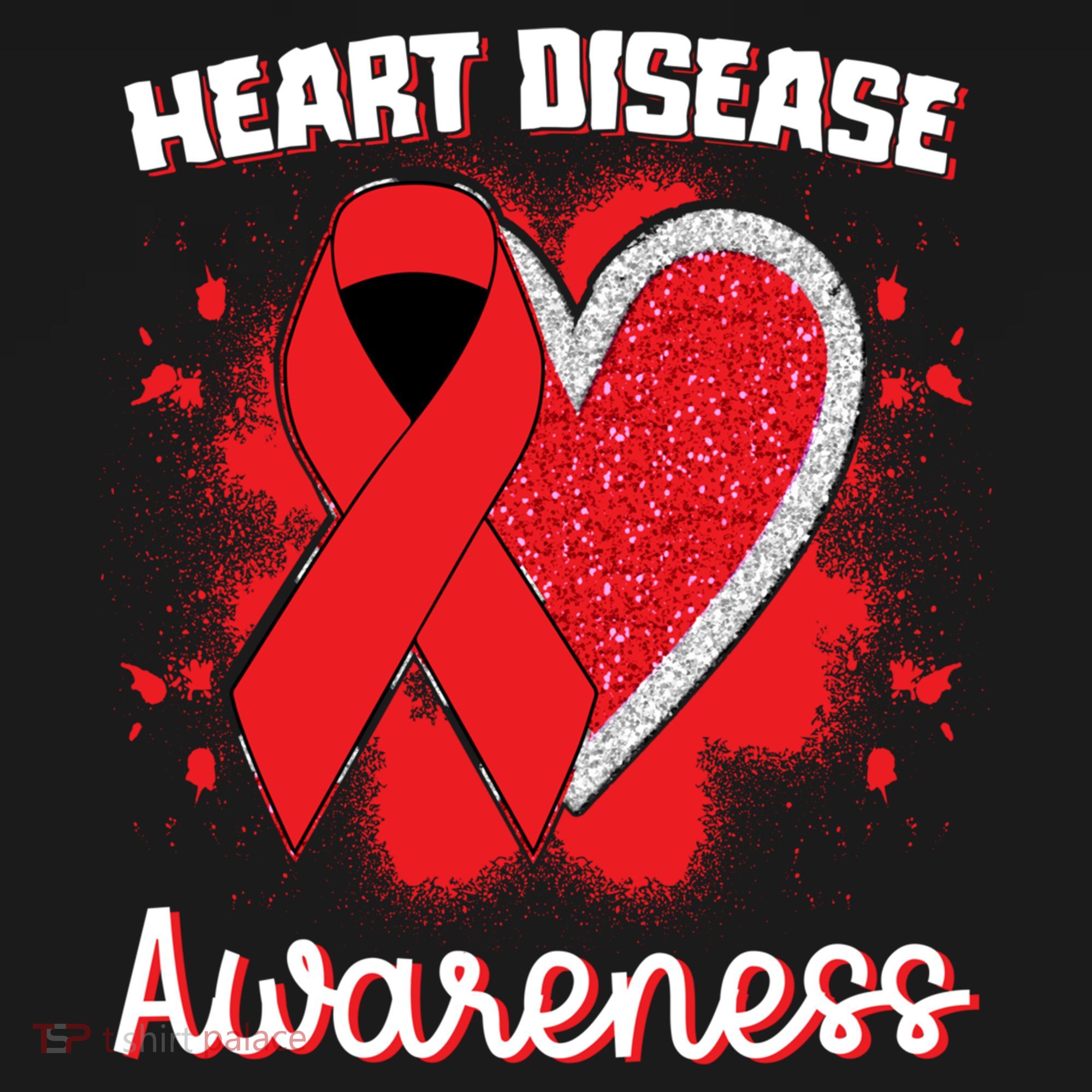 Heart Disease Awareness I Wear Red To Fight Heart Disease Cool Gift Women's Hoodie