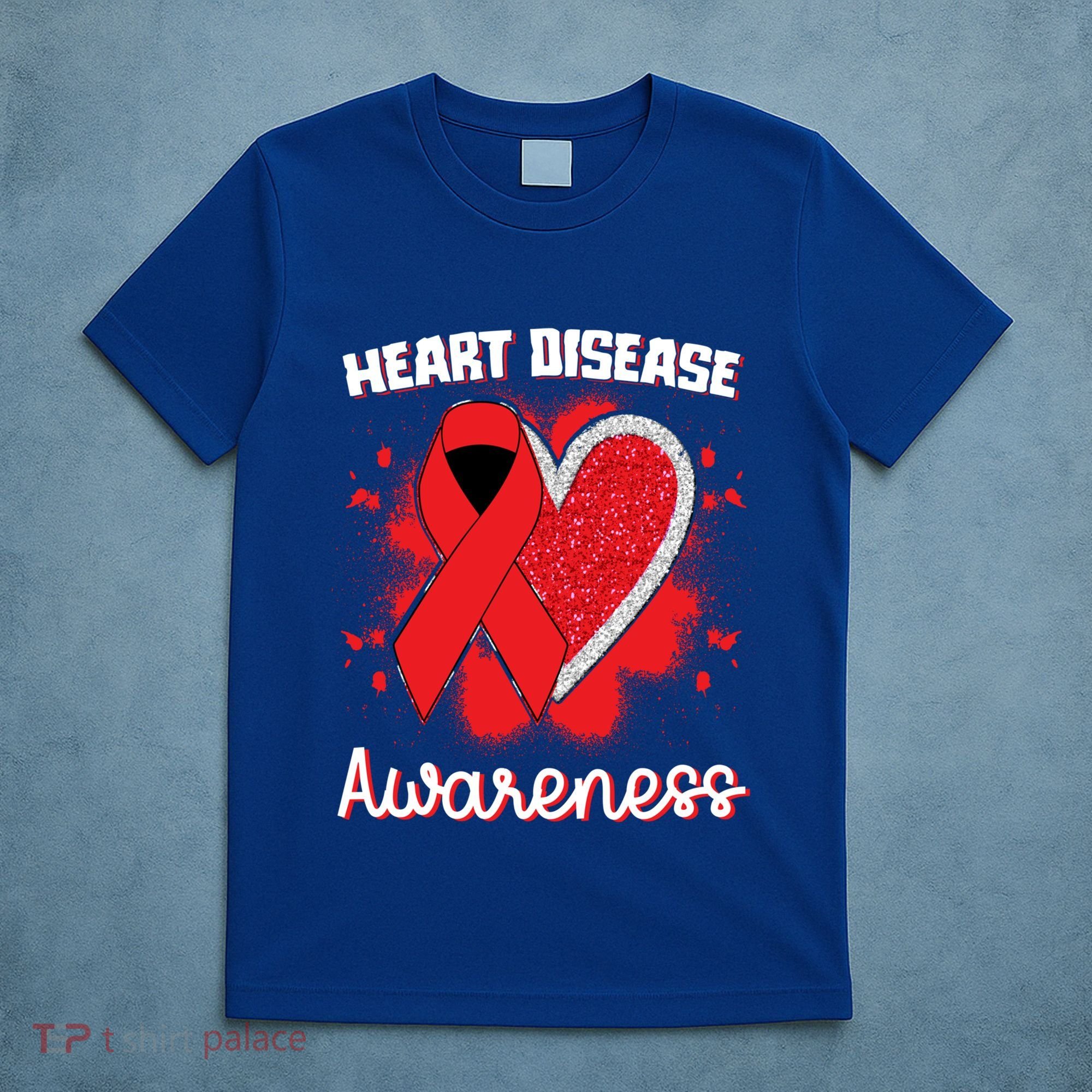 Heart Disease Awareness I Wear Red To Fight Heart Disease Cool Gift T-Shirt