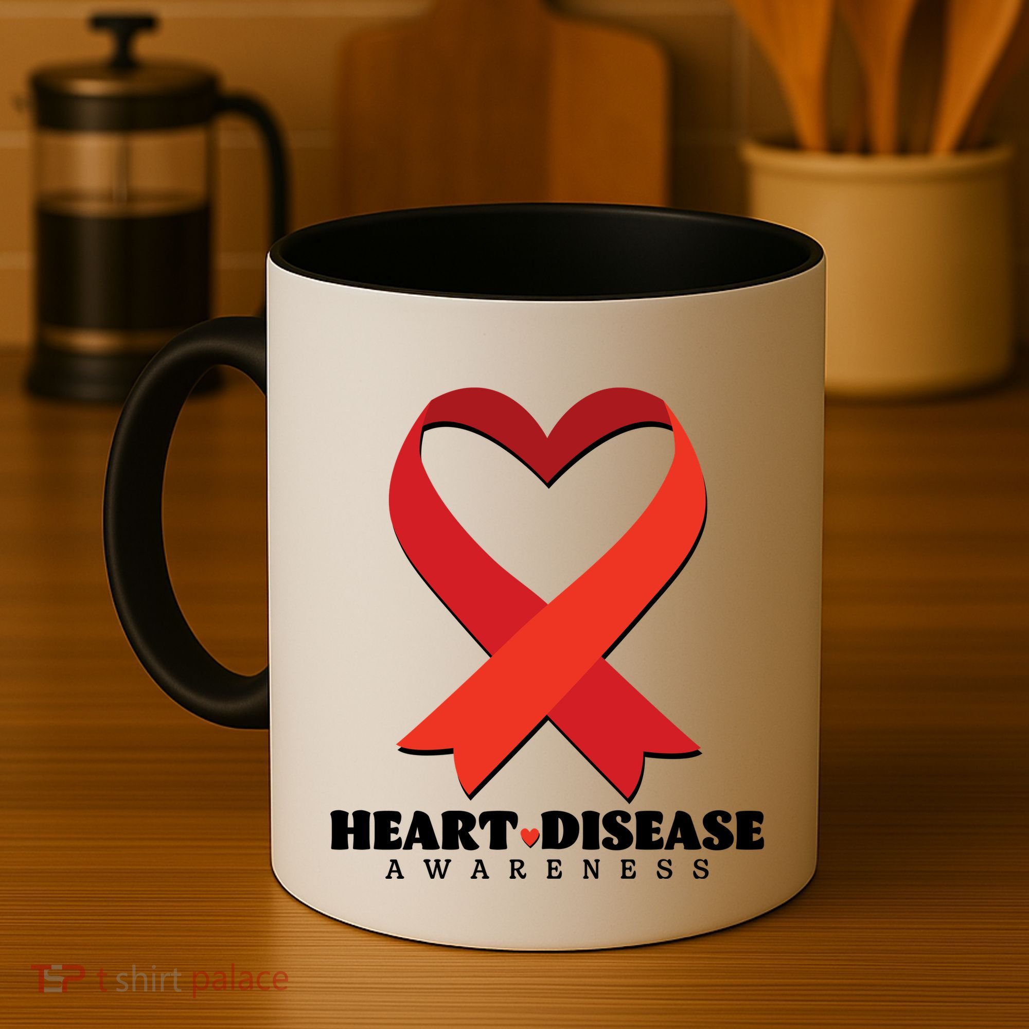 Heart Disease Awareness American Heart Health Month Coffee Mug
