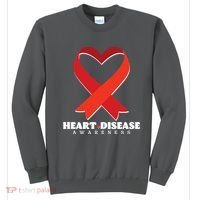 Heart Disease Awareness American Heart Health Month Sweatshirt thumb 0