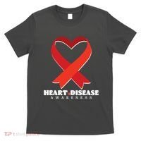 Heart Disease Awareness American Heart Health Month T-Shirt thumb 0