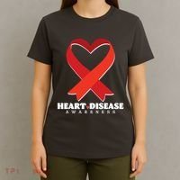 Heart Disease Awareness American Heart Health Month T-Shirt thumb 4