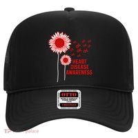 Heart Disease Awareness Sunflower Red Ribbon Hat thumb 0