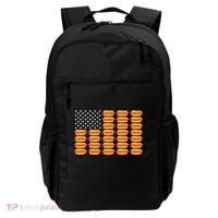 Hot Dog American Flag July 4th Patriotic Summer Bbq Funny Backpack thumb 0