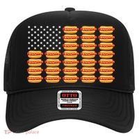Hot Dog American Flag July 4th Patriotic Summer Bbq Funny Hat thumb 0