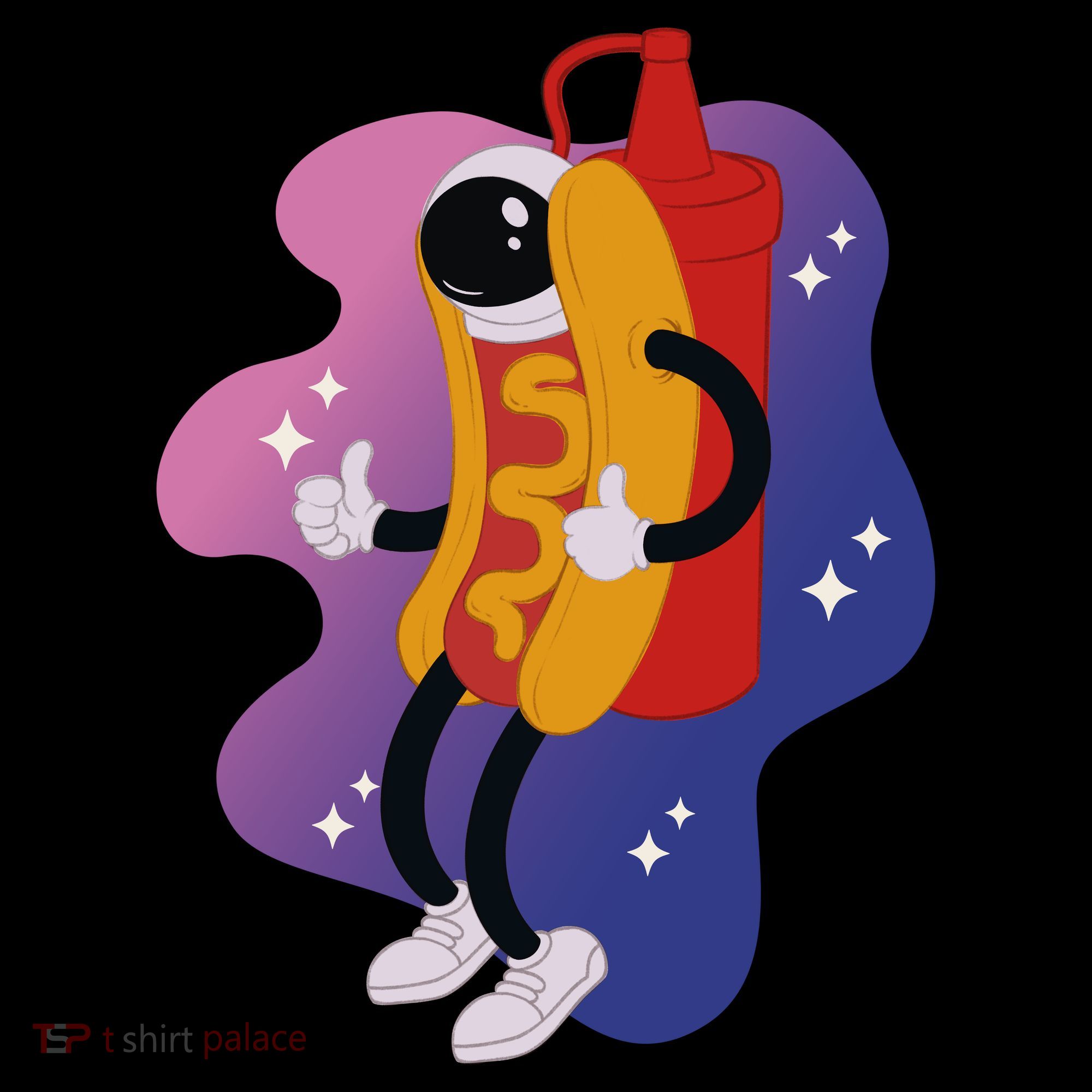 Hot Dog Astronaut Doggie Tank