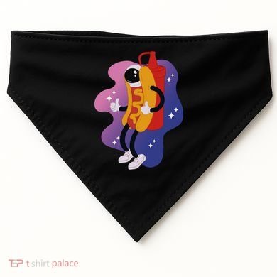 Hot Dog Astronaut USA-Made Doggie Bandana
