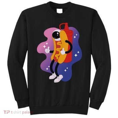 Hot Dog Astronaut Sweatshirt