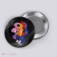 Hot Dog Astronaut Button thumb 0