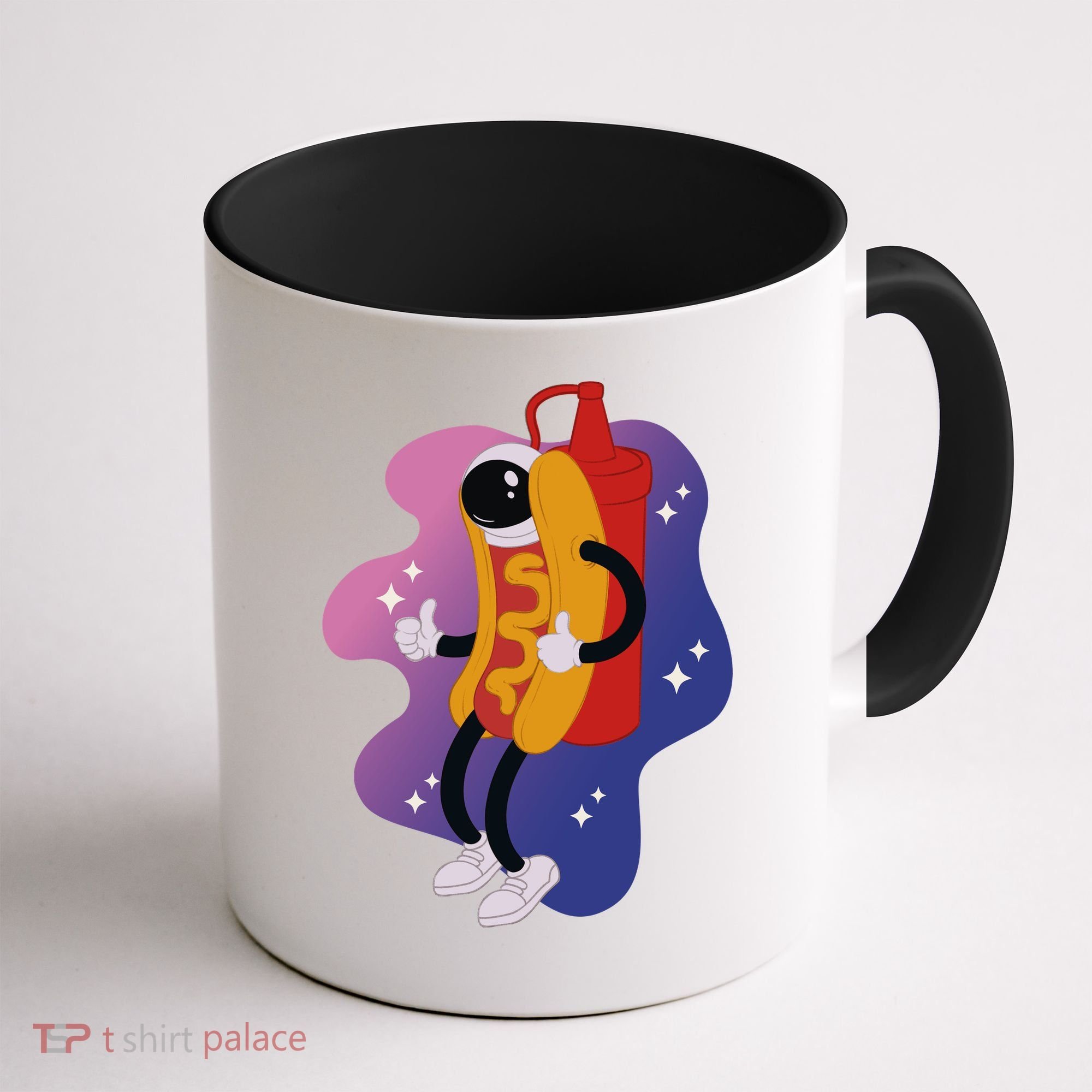 Hot Dog Astronaut Coffee Mug