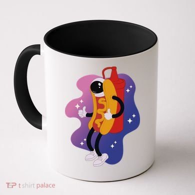 Hot Dog Astronaut Coffee Mug