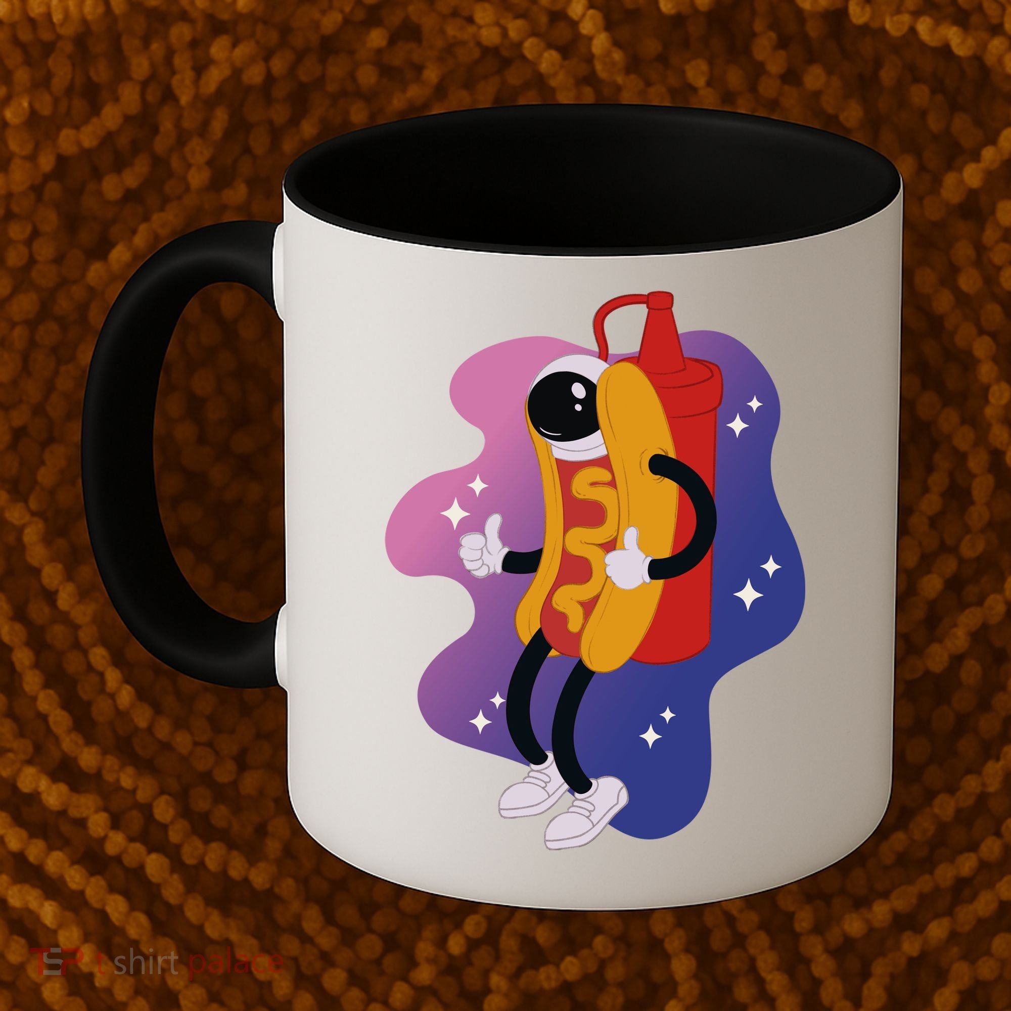 Hot Dog Astronaut Coffee Mug