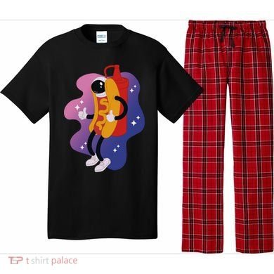 Hot Dog Astronaut Pajama Set