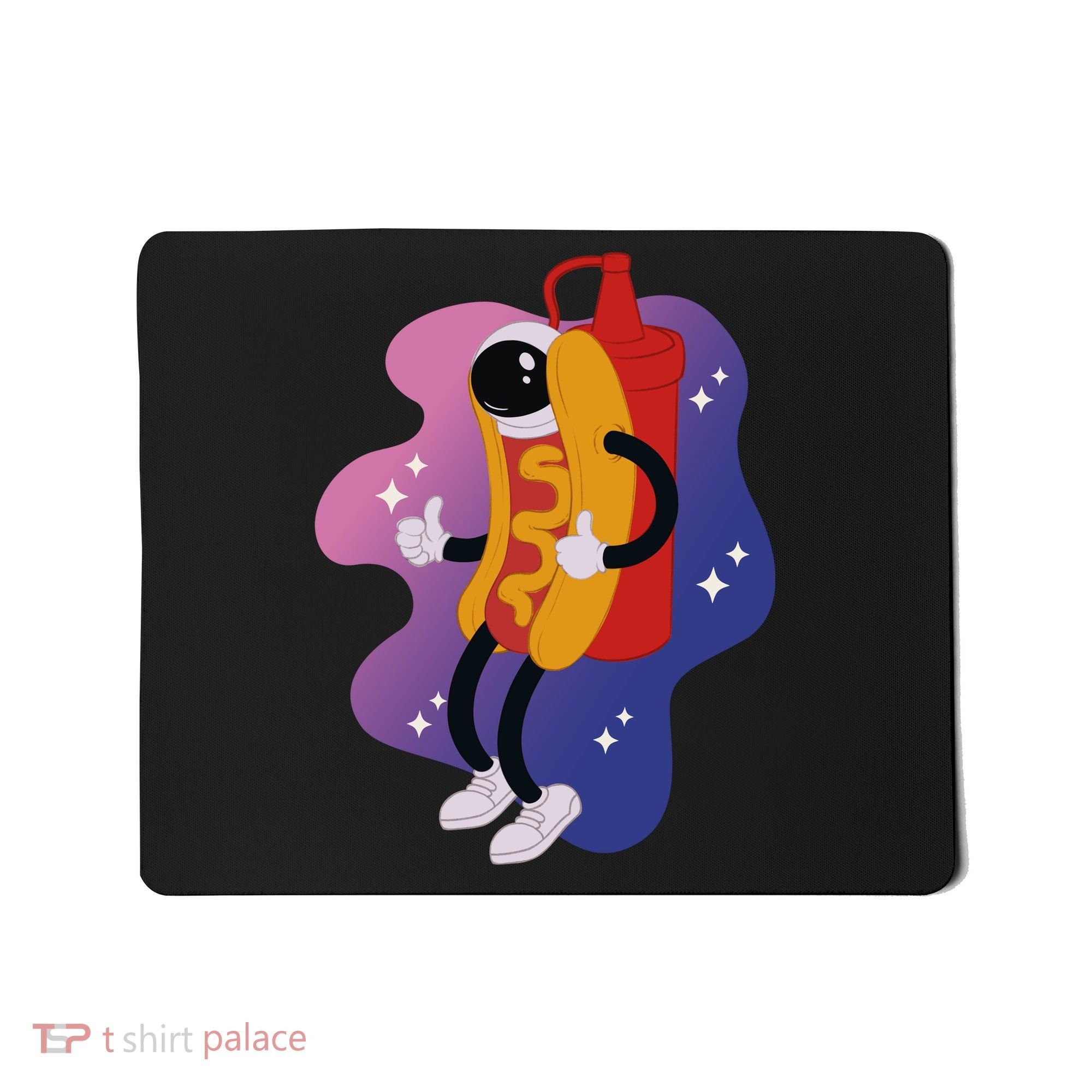 Hot Dog Astronaut Mousepad