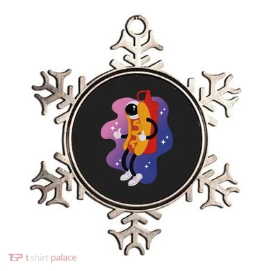 Hot Dog Astronaut Ornament