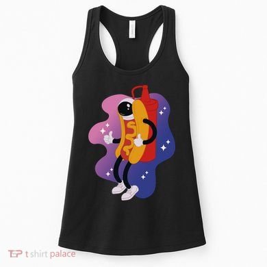 Hot Dog Astronaut Women's Tank Top