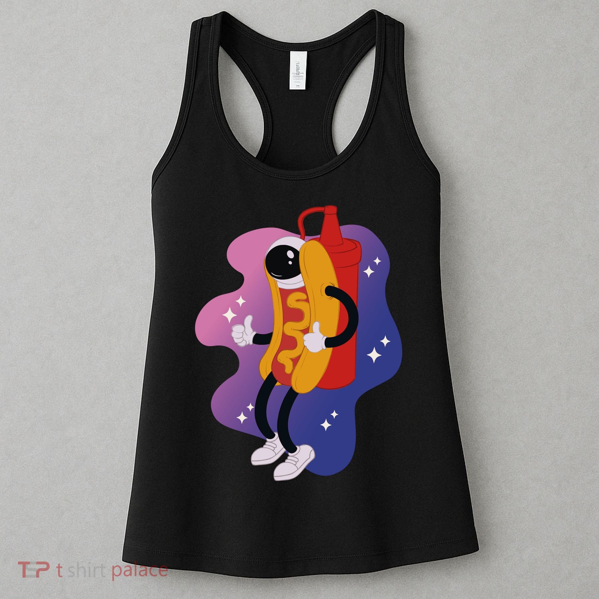 Hot Dog Astronaut Women's Tank Top