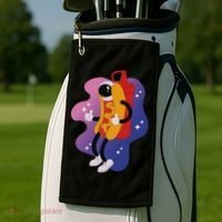 Hot Dog Astronaut Golf Towel thumb 2