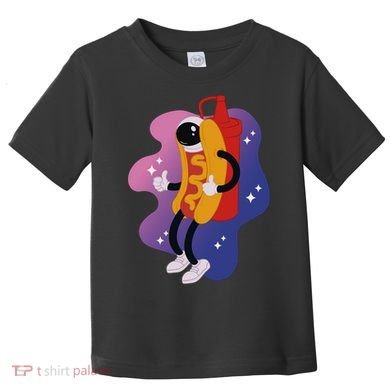 Hot Dog Astronaut Toddler T-Shirt