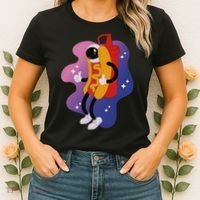 Hot Dog Astronaut Women's T-Shirt thumb 2