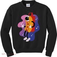 Hot Dog Astronaut Kids Sweatshirt thumb 0