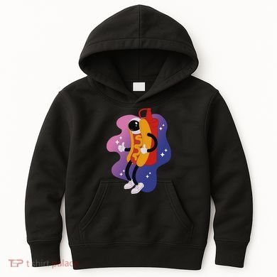 Hot Dog Astronaut Kids Hoodie