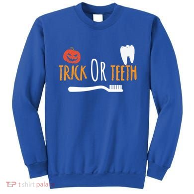 Halloween Dentist And Dental Assistant Trick Or Teeth Gift Sweatshirt
