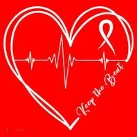 Heart Disease Awareness Heartbeat Chd Hat thumb 2