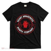 Heart Disease Awareness Month February Squad Chd Month T-Shirt thumb 0