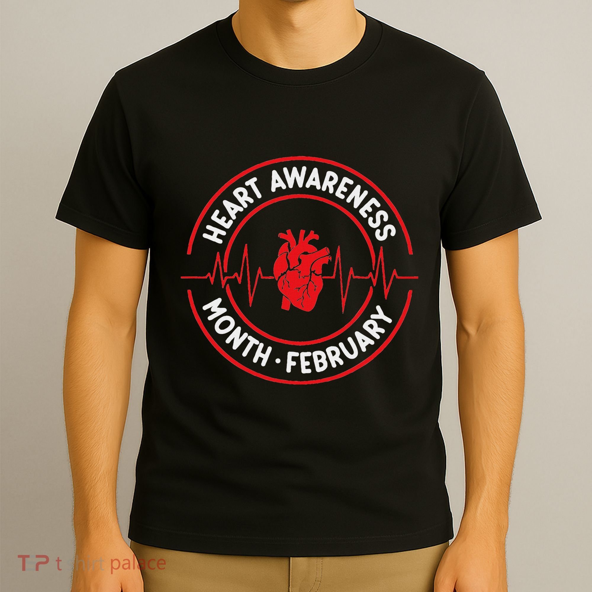 Heart Disease Awareness Month February Squad Chd Month T-Shirt