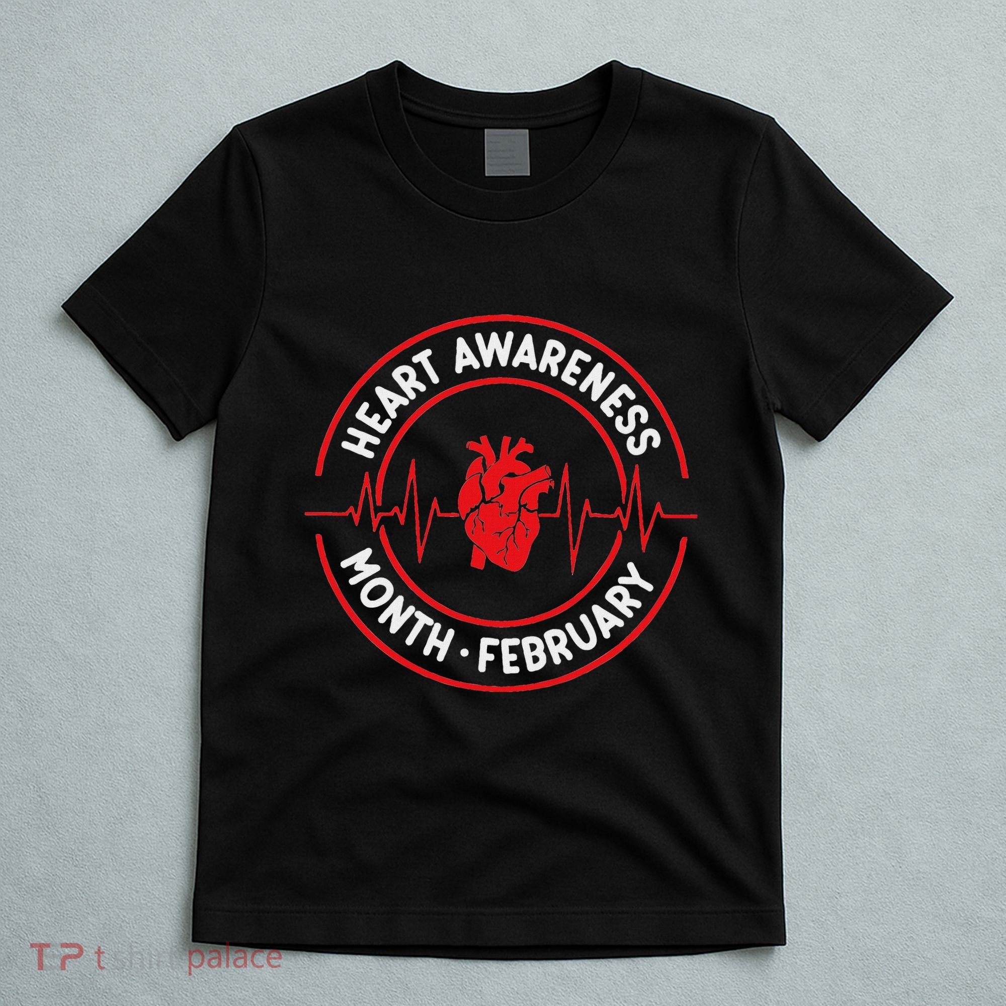 Heart Disease Awareness Month February Squad Chd Month T-Shirt