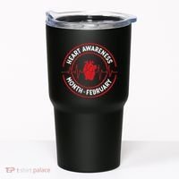 Heart Disease Awareness Month February Squad Chd Month Tumbler thumb 0