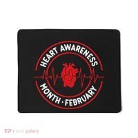 Heart Disease Awareness Month February Squad Chd Month Mousepad thumb 0