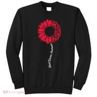 Heart Disease Awareness Month Sunflower Sweatshirt thumb 0