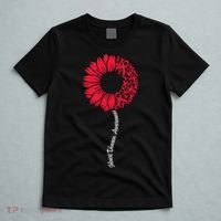 Heart Disease Awareness Month Sunflower T-Shirt thumb 5