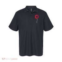 Heart Disease Awareness Month Sunflower Polo thumb 0