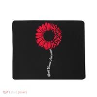 Heart Disease Awareness Month Sunflower Mousepad thumb 0