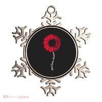 Heart Disease Awareness Month Sunflower Ornament thumb 0