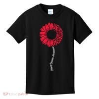 Heart Disease Awareness Month Sunflower Kids T-Shirt thumb 0