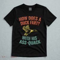 How Does A Duck Fart Funny Duck For Hunters T-Shirt thumb 5