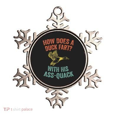 How Does A Duck Fart Funny Duck For Hunters Ornament