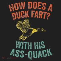 How Does A Duck Fart Funny Duck For Hunters Hat thumb 2