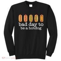 Hot Dog Bad Day To Be A Hotdog Sweatshirt thumb 0
